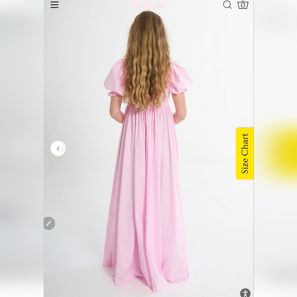 Selkie The Angel Delight Seashell Gown - Picture 15 of 15